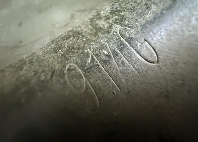 U.S. M1 Swivel Bale Helmet With Firestone Liner - Nice Used Condition