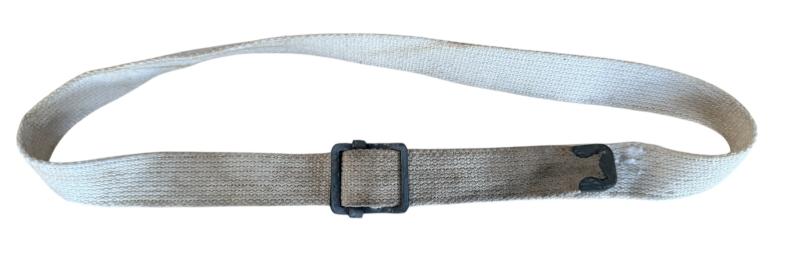 U.S. (Airborne) Paratrooper White Leg Strap - Nice Used Condition