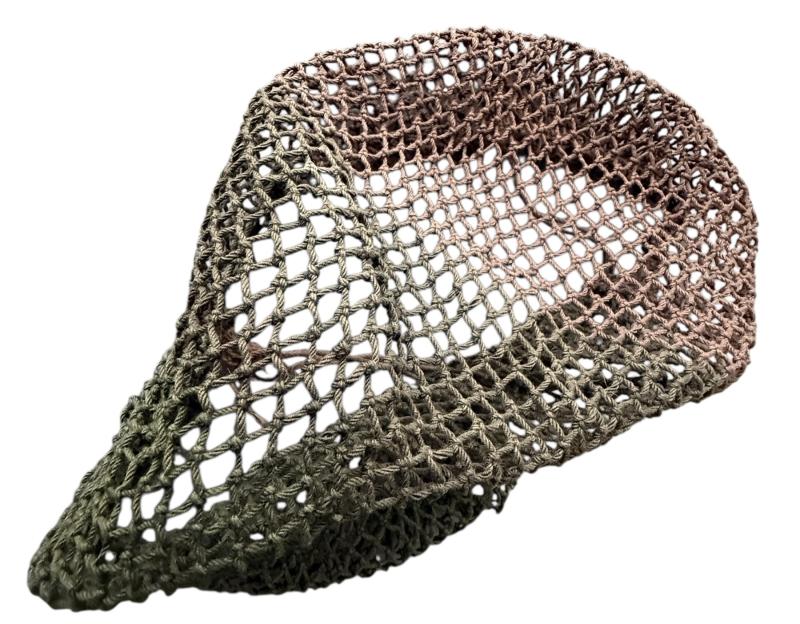 Canadian Two Tone Camouflaged Helmet Net - Nice Used Condition