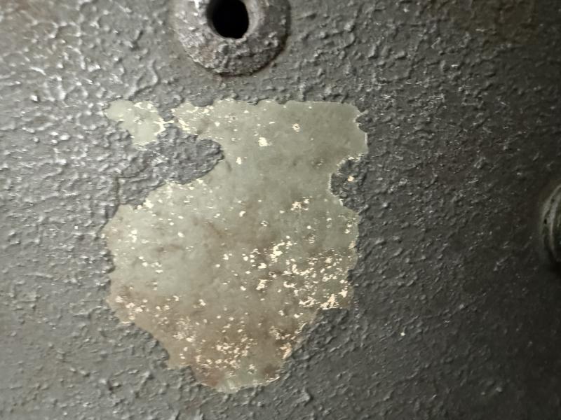 WH (Heer) M35 Double Decal Camouflaged Helmet - Nice Used Condition