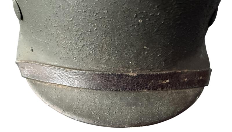 WH (Heer) M35 Double Decal Camouflaged Helmet - Nice Used Condition