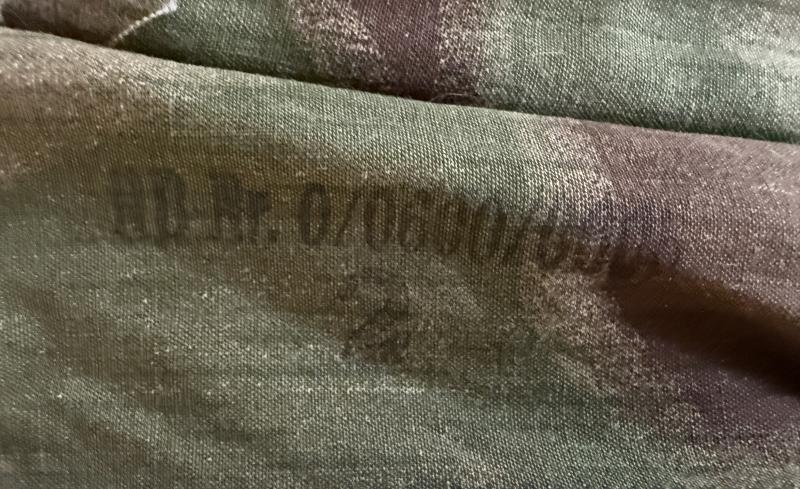 Wehrmacht Non-Reversible 'Sumpftarn' Camouflage Uniform - Nice Used Condition