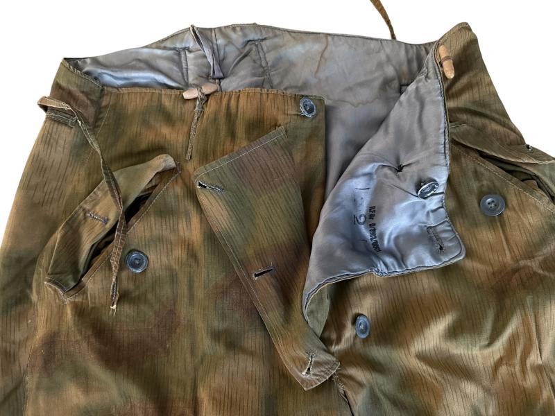 Wehrmacht Non-Reversible 'Sumpftarn' Camouflage Uniform - Nice Used Condition