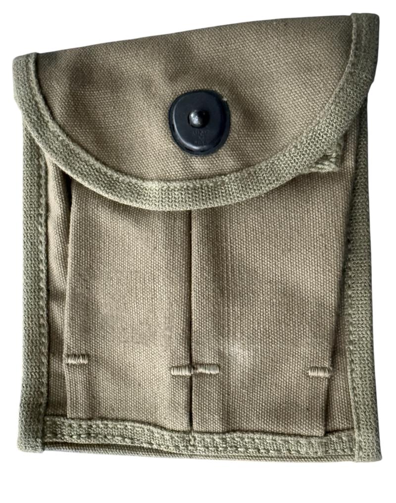 U.S. Double Pocket Magazine Pouch 1944 - Unissued Condition