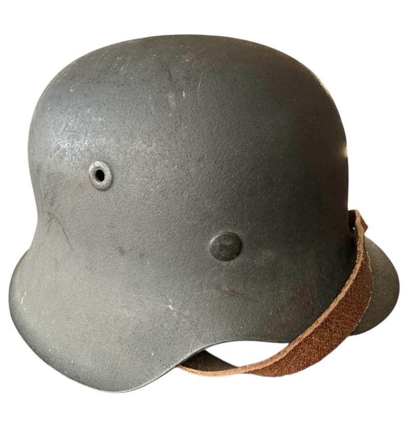 WH (Luftwaffe) Single Decal M42 Combat Helmet - Nice Used Condition