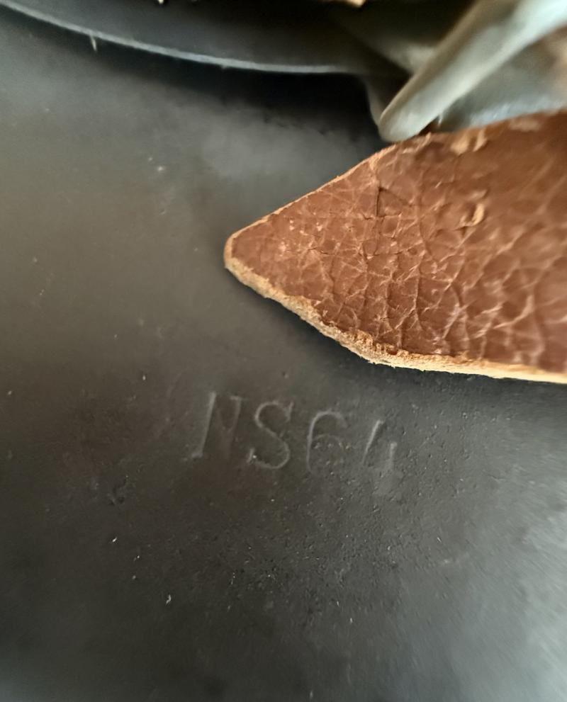 WH (Luftwaffe) Single Decal M42 Combat Helmet - Nice Used Condition