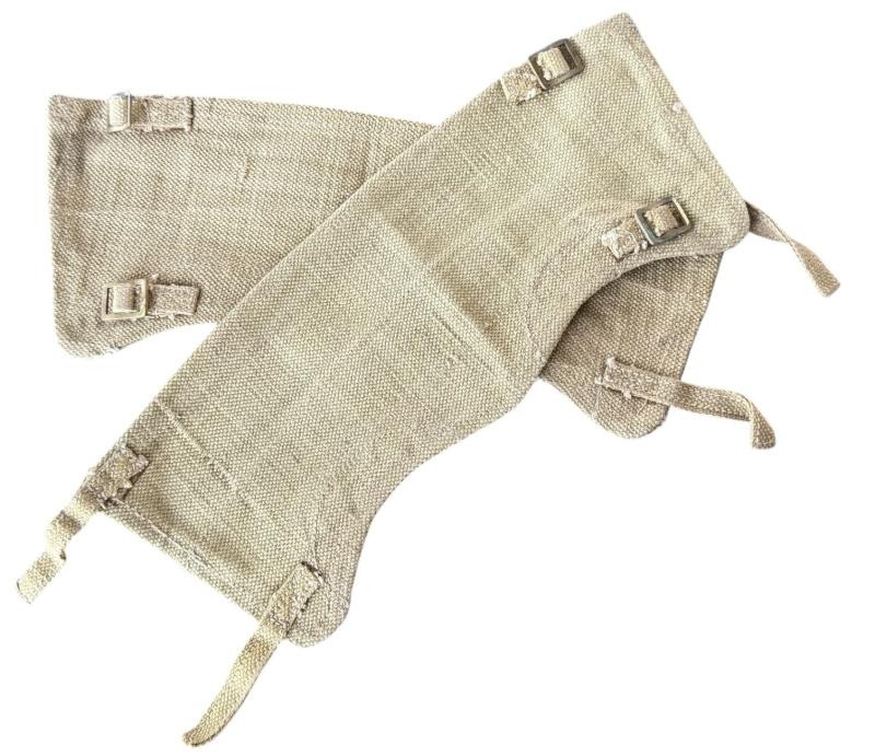 British 1937 Pattern Webbing Ancklets - Unissued Condition