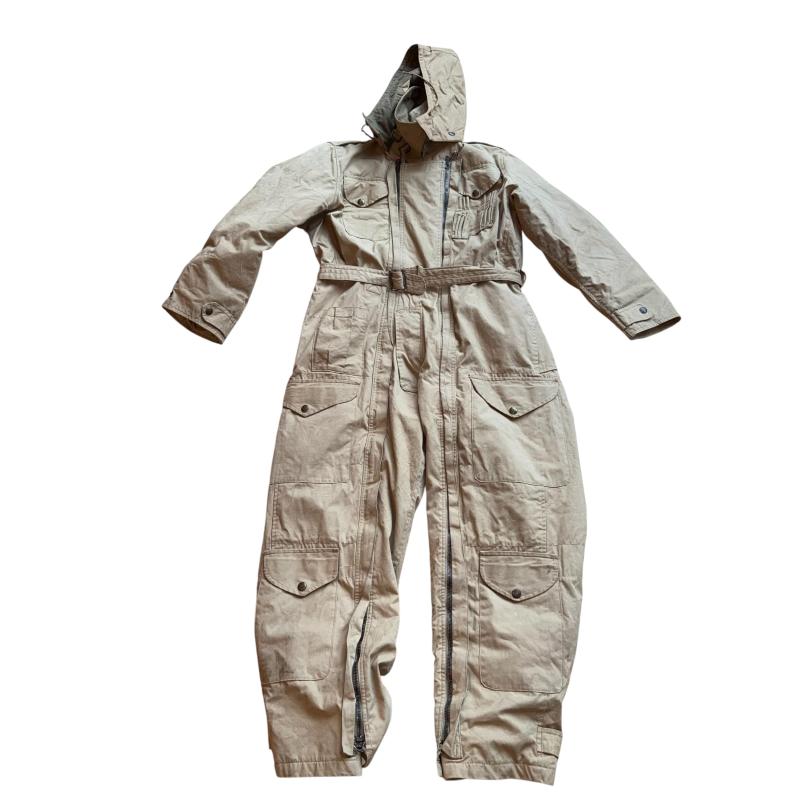 British Tank Crew Overall & Hood Sized 4 Dated 1945 - Mint Condition