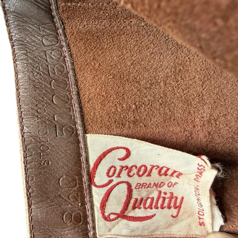 U.S. (Airborne) Paratrooper Named Pair Of Corcoran Jump Boots - Nice Used Condition