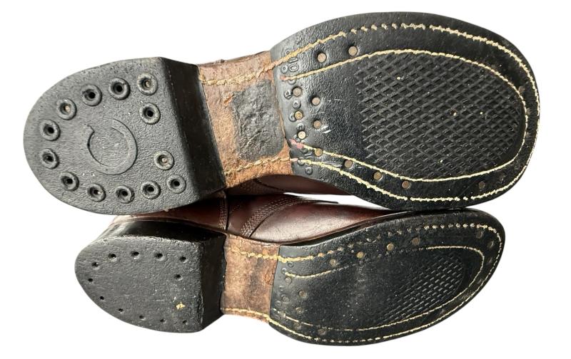 U.S. (Airborne) Paratrooper Named Pair Of Corcoran Jump Boots - Nice Used Condition