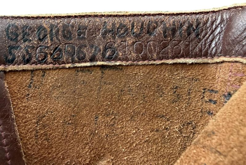 U.S. (Airborne) Paratrooper Named Pair Of Corcoran Jump Boots - Nice Used Condition