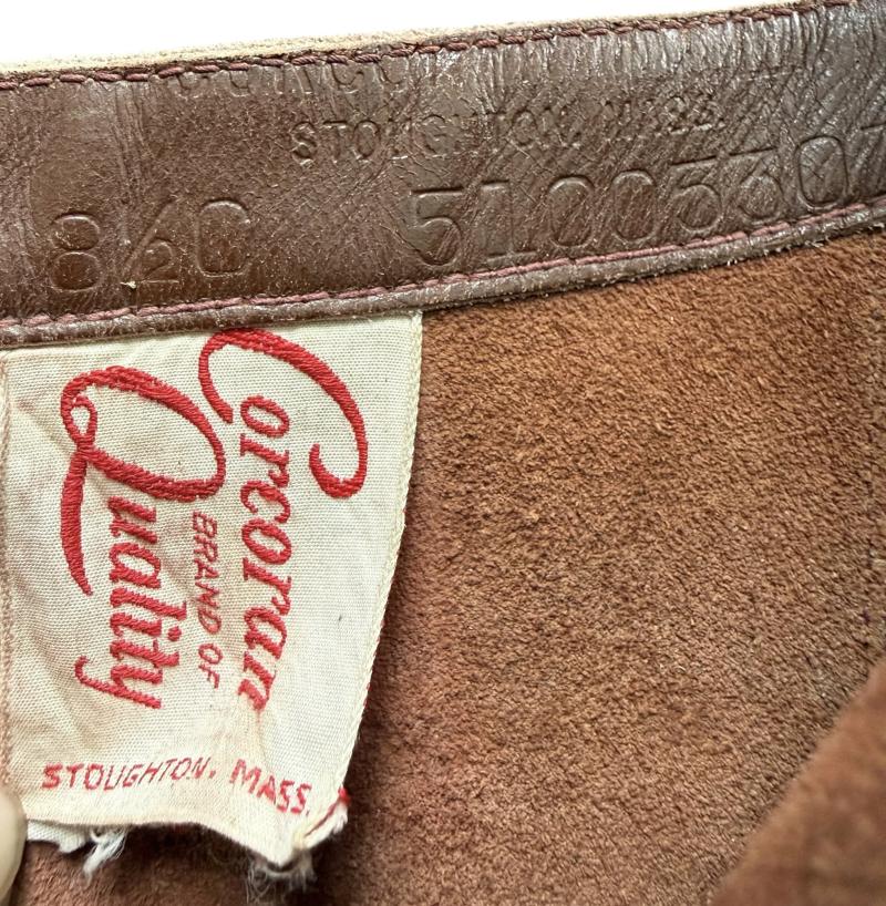 U.S. (Airborne) Paratrooper Named Pair Of Corcoran Jump Boots - Nice Used Condition