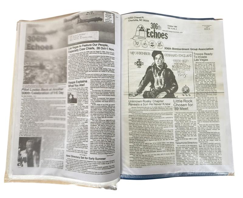 U.S. Eight Air Force Navigator Officers grouping 1st luitenant Harry .S.Row- Original Mounted