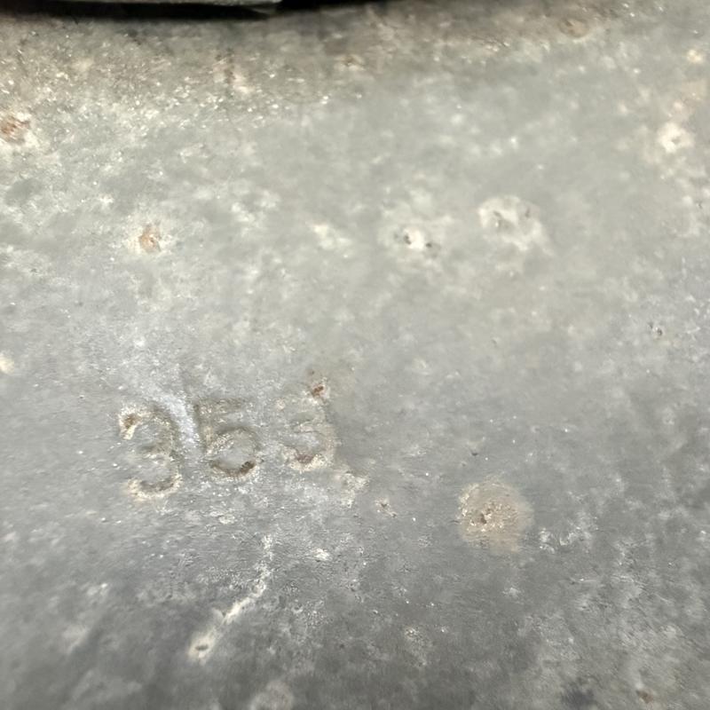 WH (HEER) Single Decal M40 Combat Helmet - Nice Used Condition