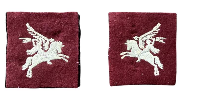 British (Airborne) Embroided Pegasus Formation Patches - Nice Used Condition