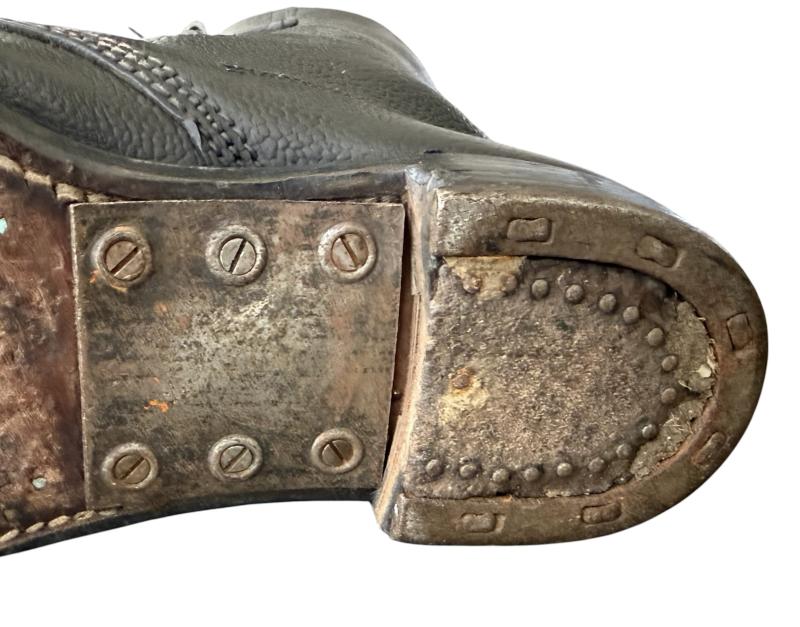 British Dispatch Rider Boots Size 9 Dated 1943 - Nice Used Condition