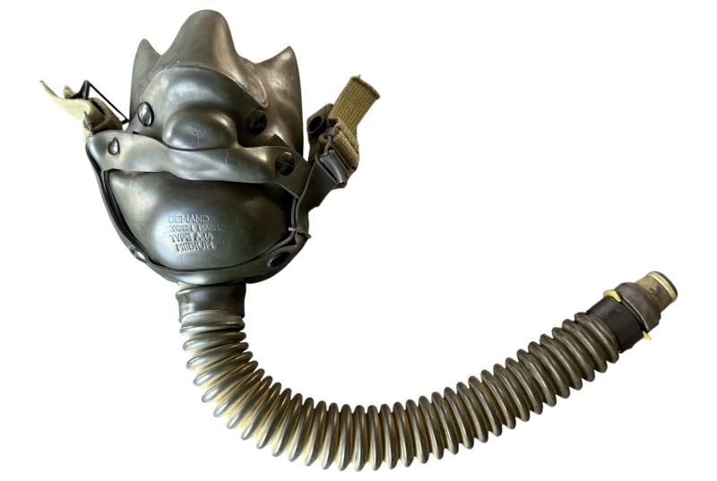 USAAF A-14 Fighter/Bomber Oxygen Mask June 1944 - Nice Used Condition