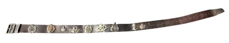 British Badged Souvenir Belt - Nice Used Condition