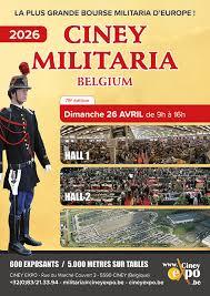 Visit Us At Ciney Militaria 2026 Hall 1 ROW 27