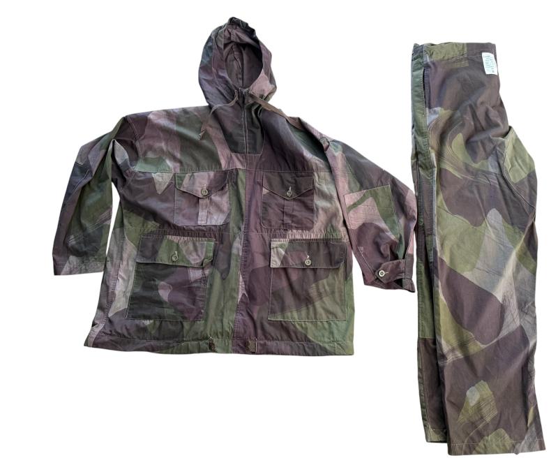 British Windproof Camouflage Smock & Trousers with - Unussued  Condition