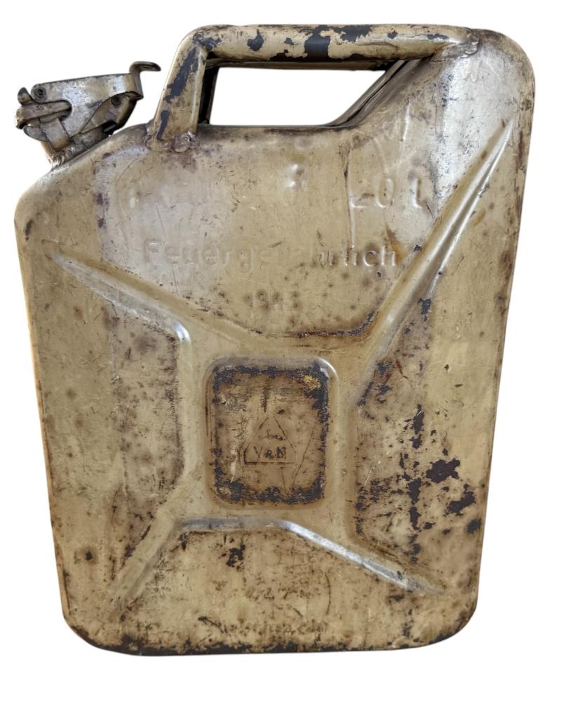 Wehrmacht Camouflaged Jerrycan 1943 - Nice Used Condition