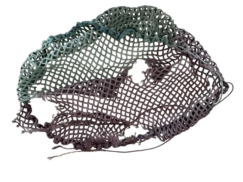 Canadian Two Tone Camouflaged Helmet Net - Nice Used Condition