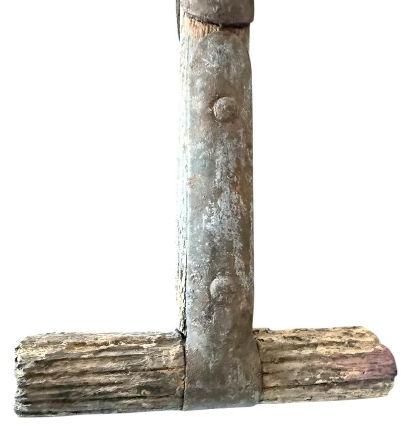 U.S. (Airborne) M-1910 Shortened T-Shovel & Cover - Nice Used Condition