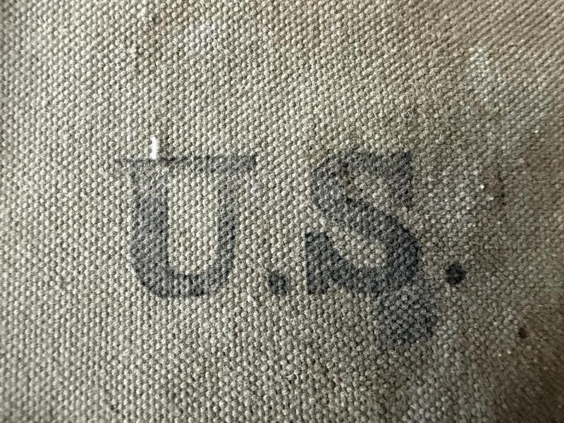 U.S. (Airborne) M-1910 Shortened T-Shovel & Cover - Nice Used Condition
