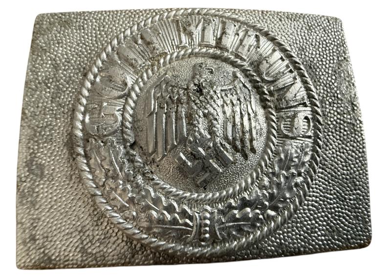 WH (HEER) Parade Belt and Buckle - Nice Used Condition