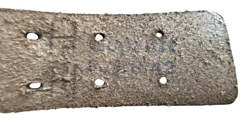 WH (HEER) Parade Belt and Buckle - Nice Used Condition