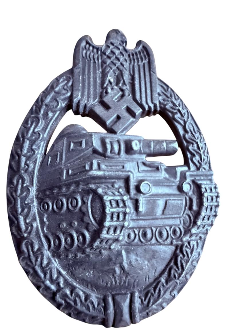 'Panzerkampfabzeichen in Silber' - R.S. - Nice Used Condition