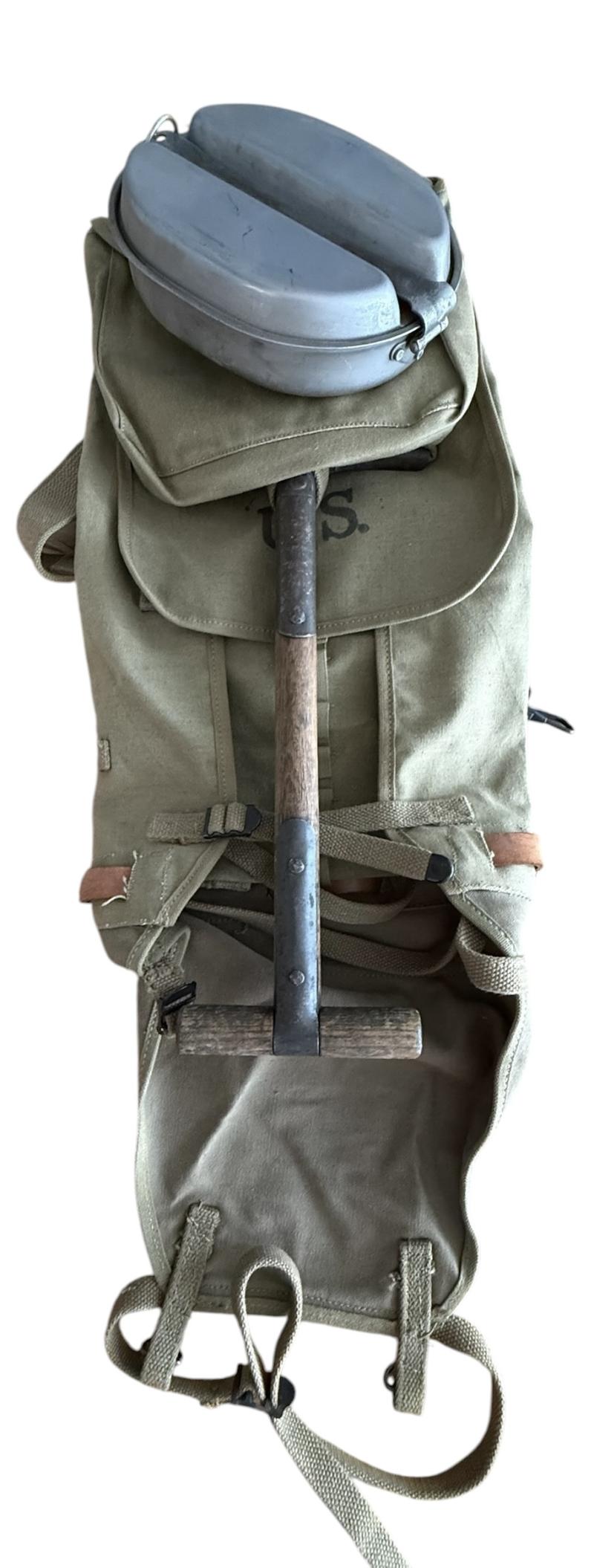 U.S. M1928 Haversack 1941 Complete - Near Mint Condition
