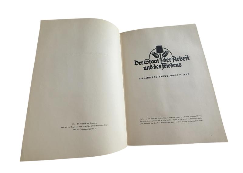 Der Staat der Arbeit und des Friedens Complete - Nice Used Condition