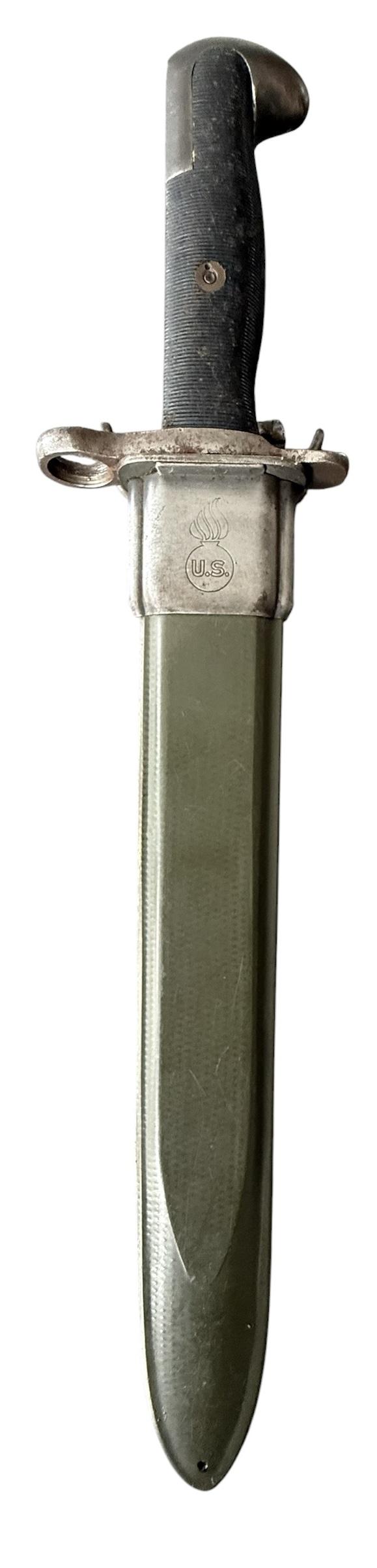 U.S. M1942 Garand Bayonet Makers Marked AFH - Nice Used Condition