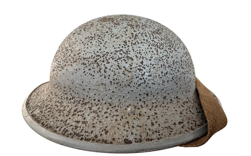 Rare British MK11 Navy Helmet D-Day Relec 1943 - Nice Used Condition