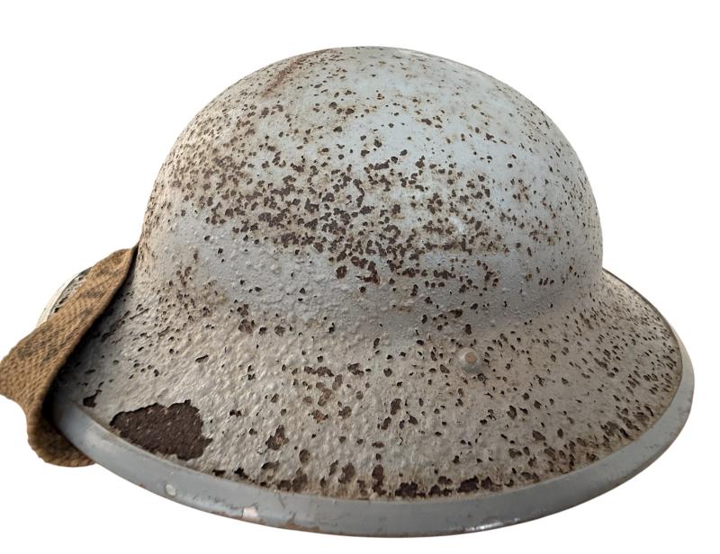 Rare British MK11 Navy Helmet D-Day Relec 1943 - Nice Used Condition
