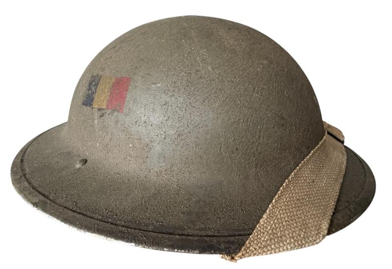 Belgium Piron Brigade Helmet 1939 - Nice Used Condition