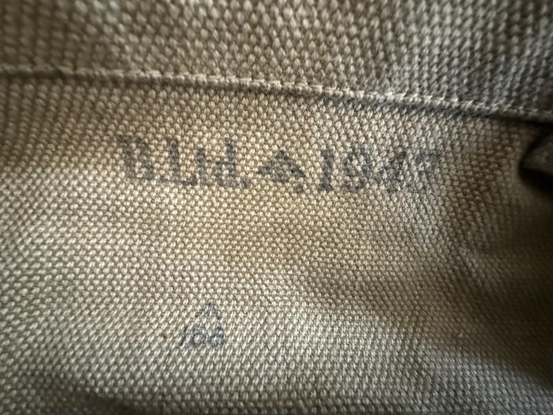 British (Airborne) Shell Dressing Bag 1943 Complete With Contents - Mint Condition