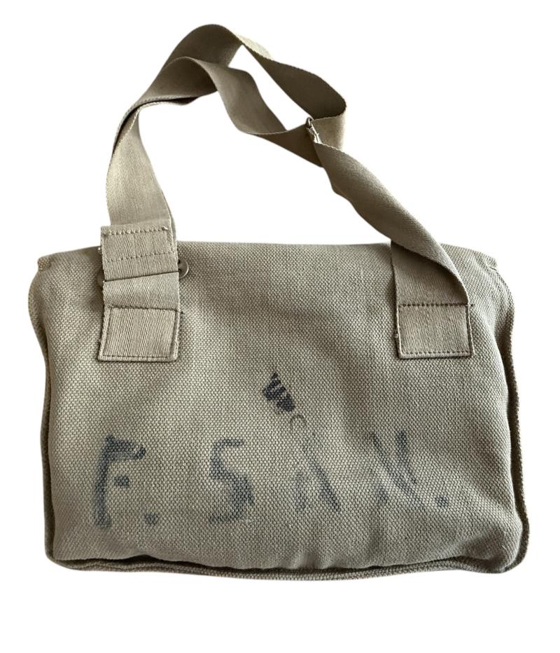 British (Airborne) Shell Dressing Bag 1942 Complete With Contents-Nice UsedCondition