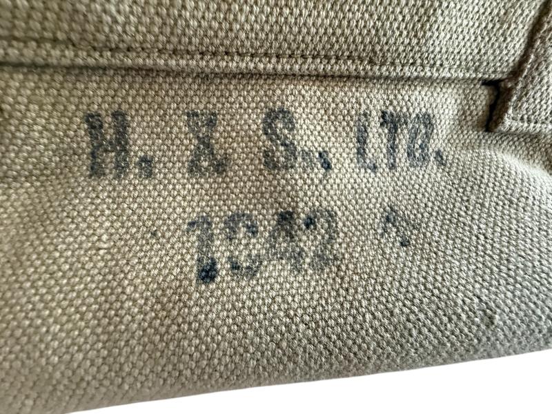 British (Airborne) Shell Dressing Bag 1942 Complete With Contents-Nice UsedCondition