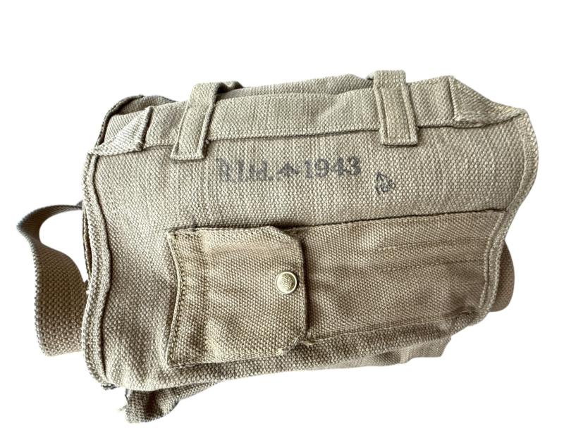 British (Airborne) 1937 Pattern Surgical Haversack 1943 - Nice Used Condition