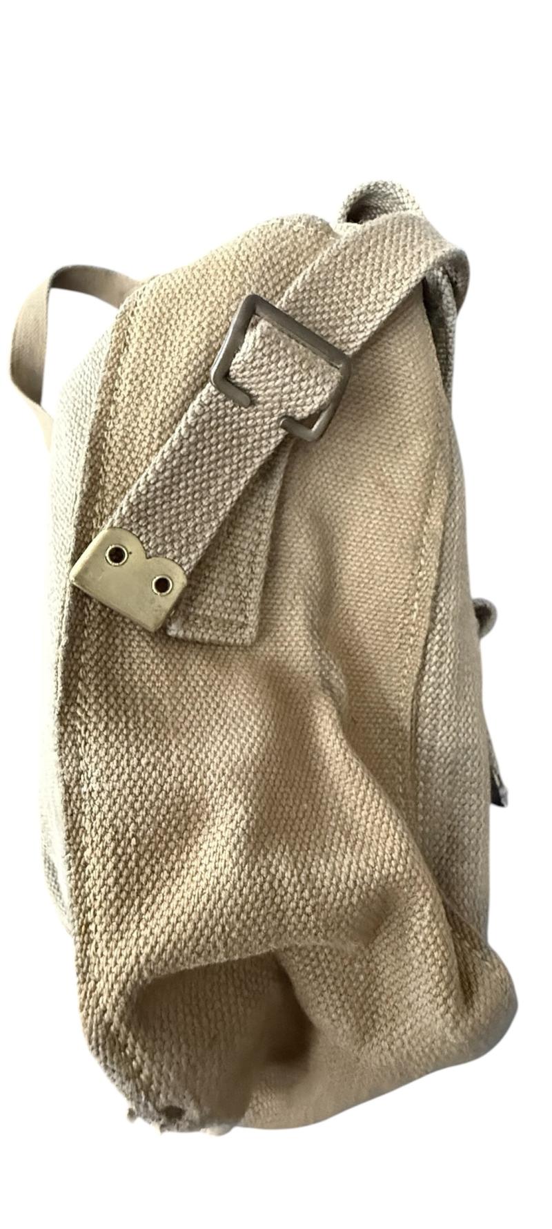 British (Airborne) 1937 Pattern Surgical Haversack 1943 - Nice Used Condition
