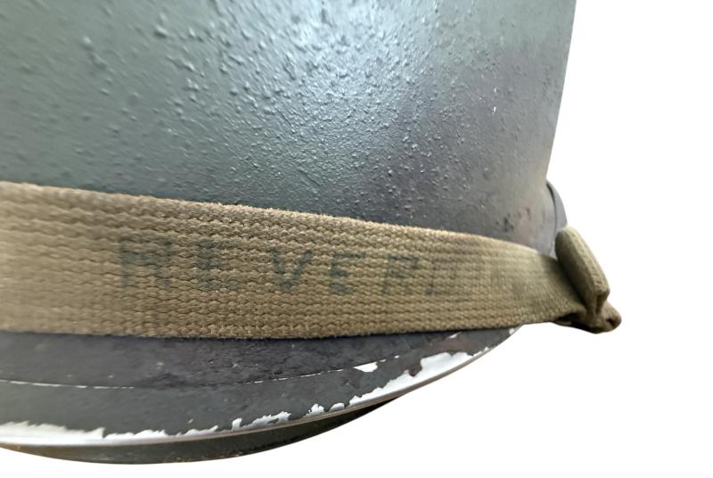 U.S. M1 Helmet Swivel Bale Fitted With M1 Westinghouse Liner - Nice Used Condition