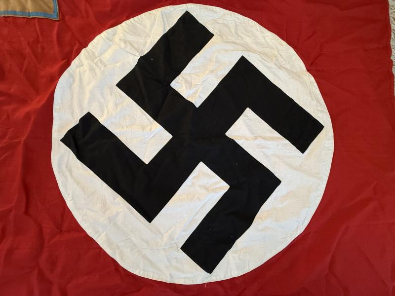 NSDAP Ortsgruppe 'Wels' Flag - Nice Used Condition