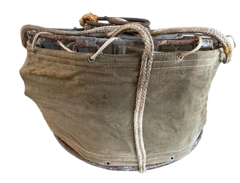 Original U.S. WWII Airborne Parachute Pigeon Cage Drop Cage Basket