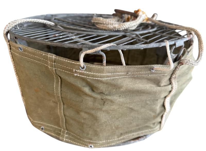 Original U.S. WWII Airborne Parachute Pigeon Cage Drop Cage Basket