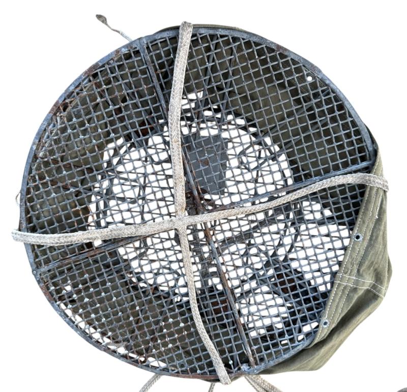 Original U.S. WWII Airborne Parachute Pigeon Cage Drop Cage Basket