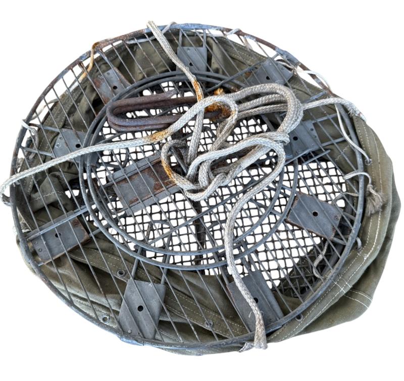 Original U.S. WWII Airborne Parachute Pigeon Cage Drop Cage Basket