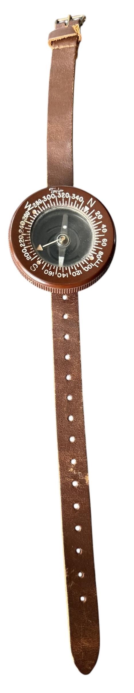 U.S. (Airborne) Taylor Wrist Compass - Mint Condition
