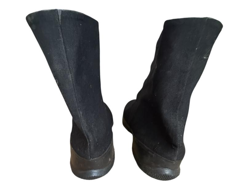 U.S. Second Pattern Artic Cloth Top Overshoes - Unissued Condition